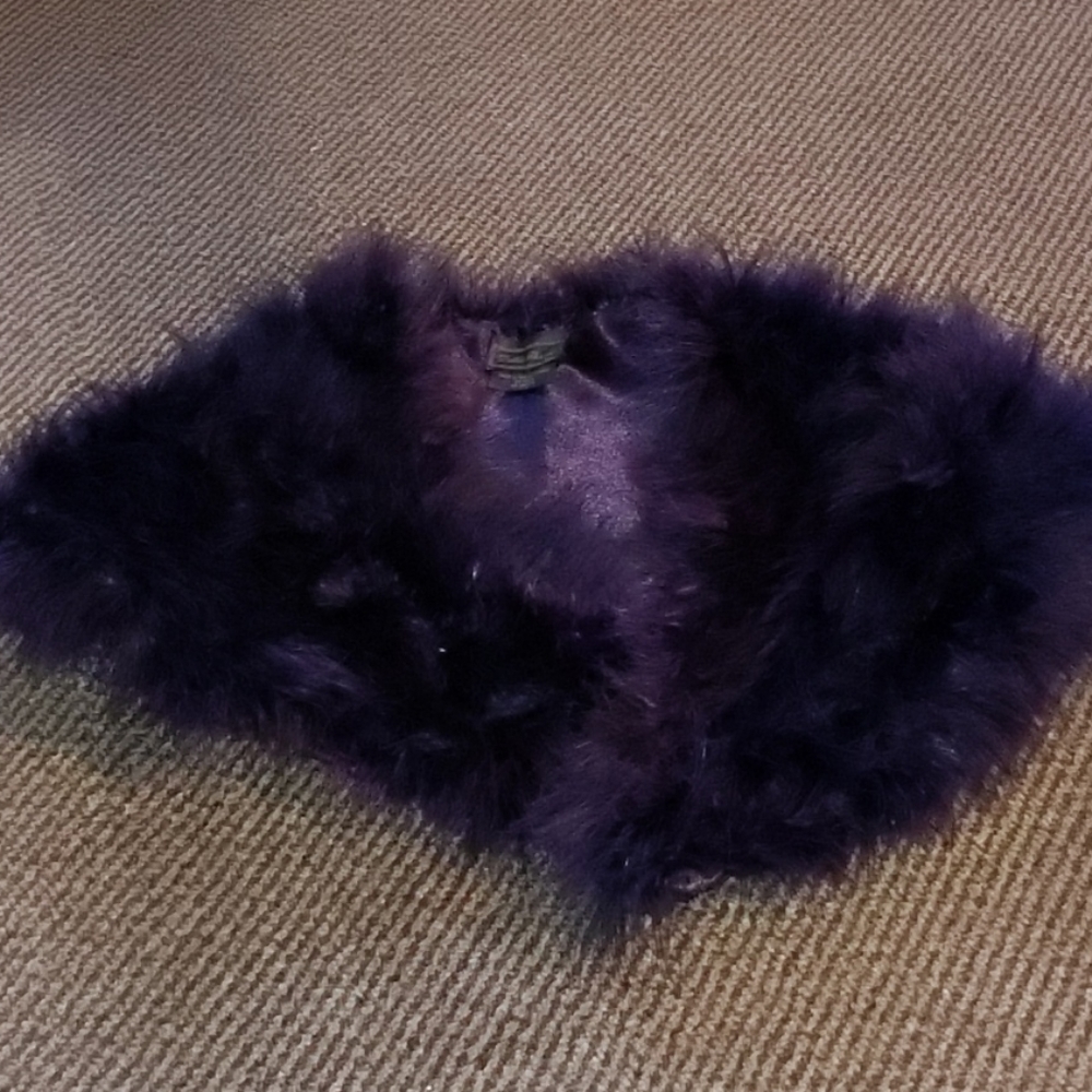 Debbie Shuchat feather stole *RARE*